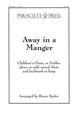 Away in a Manger SATB choral sheet music cover